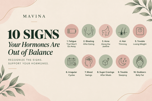 10 Signs of Hormonal Imbalance in Women (PCOS Symptoms You Shouldn't Ignore) - mavina