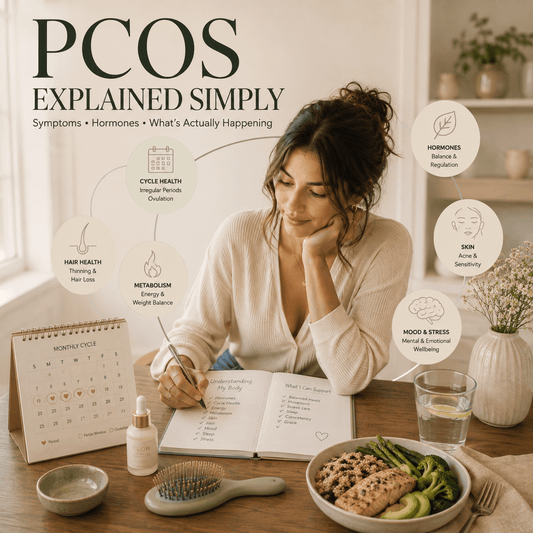 PCOS Explained Simply: Symptoms, Hormones & What’s Actually Happening - mavina