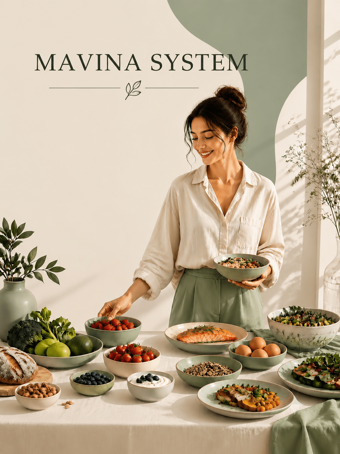Stop fighting your body with diets that weren't designed for it — Mavina Balance Method™ is a simple system that understands your body and helps you achieve your PCOS goals in a calmer, clearer way. - mavina